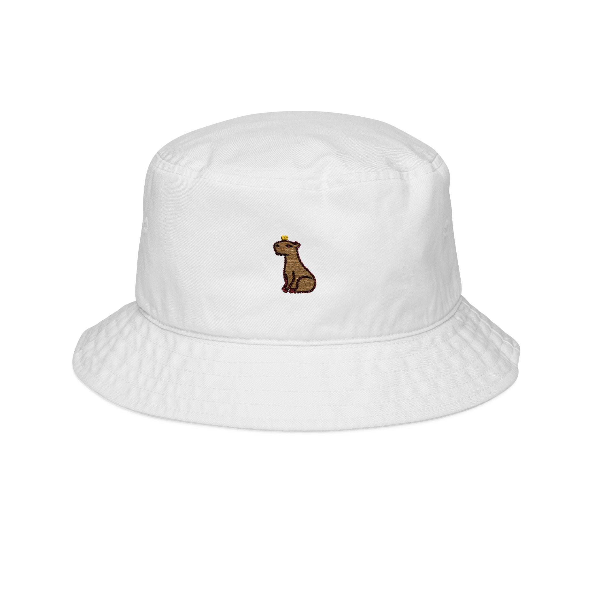 Image of Capybara Bucket Hat: The Ultimate Cute and Trendy Accessory for Animal Lovers