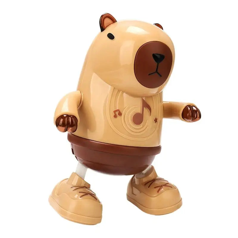Image of Discover the Magic: Dancing Capybara Toy with Lights - Perfect Gift for Kids!