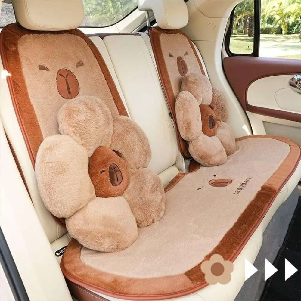 Image of CapyCuddle Car Cushion: Enhance Comfort and Style for Your Commute