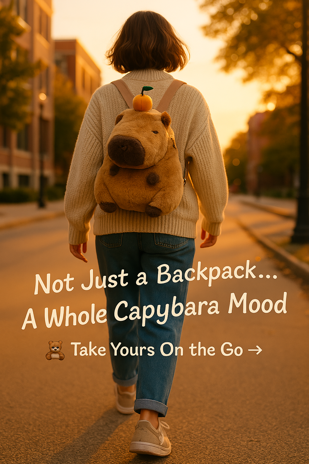 Capybara Backpack