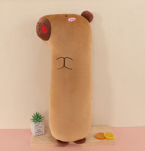 Cute Fluffy Capybara Sleeping Pillow-CapyShopp