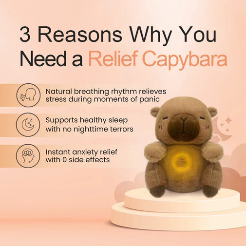 Capybara Calming Buddy Plush-CapyShopp