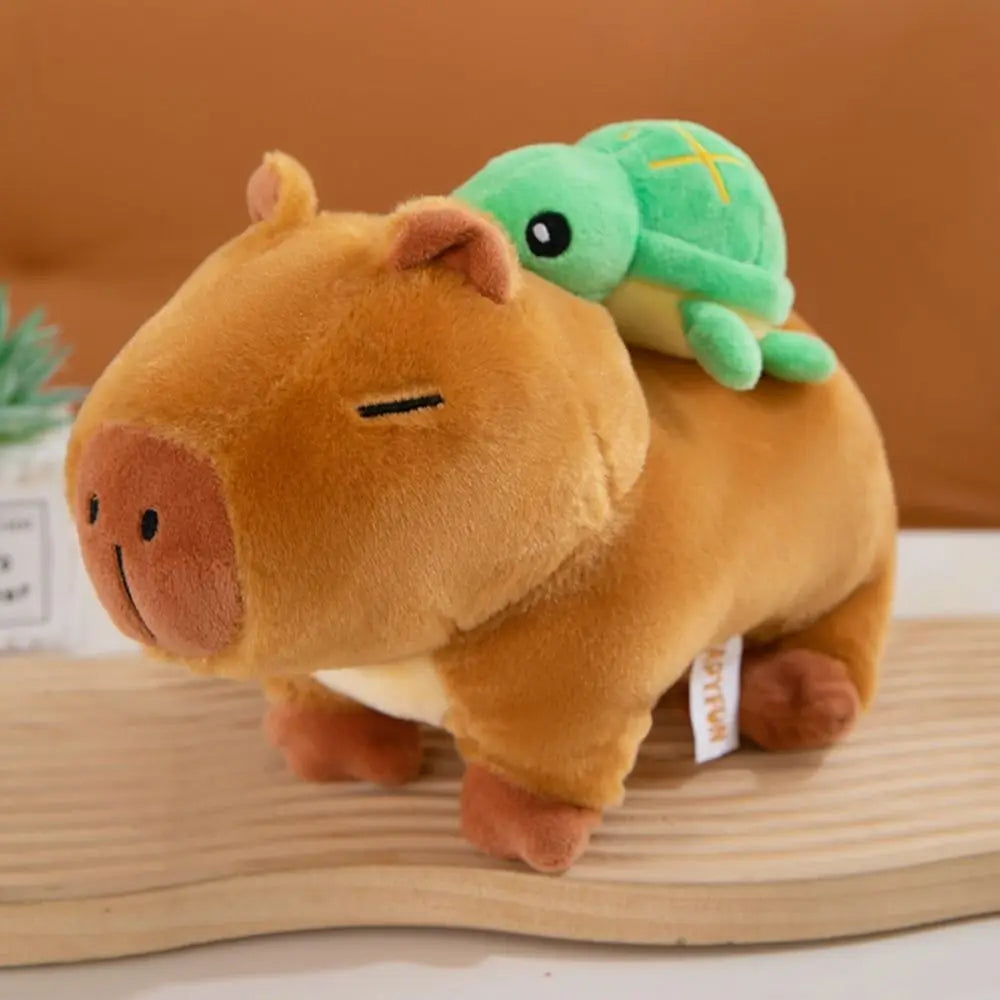 Turtle Buddy Cuddly Capybara Plush-CapyShopp