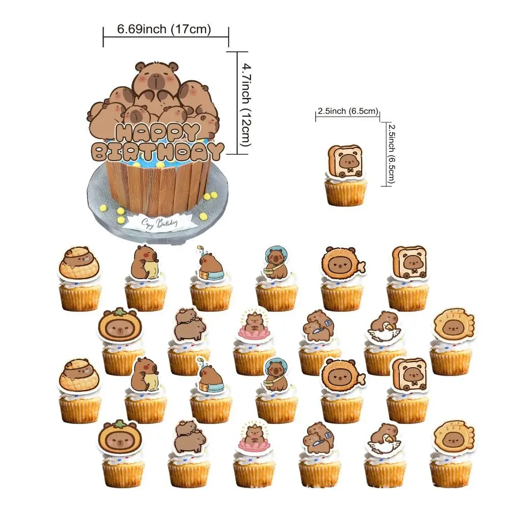 Capybara Birthday Bash Set-CapyShopp