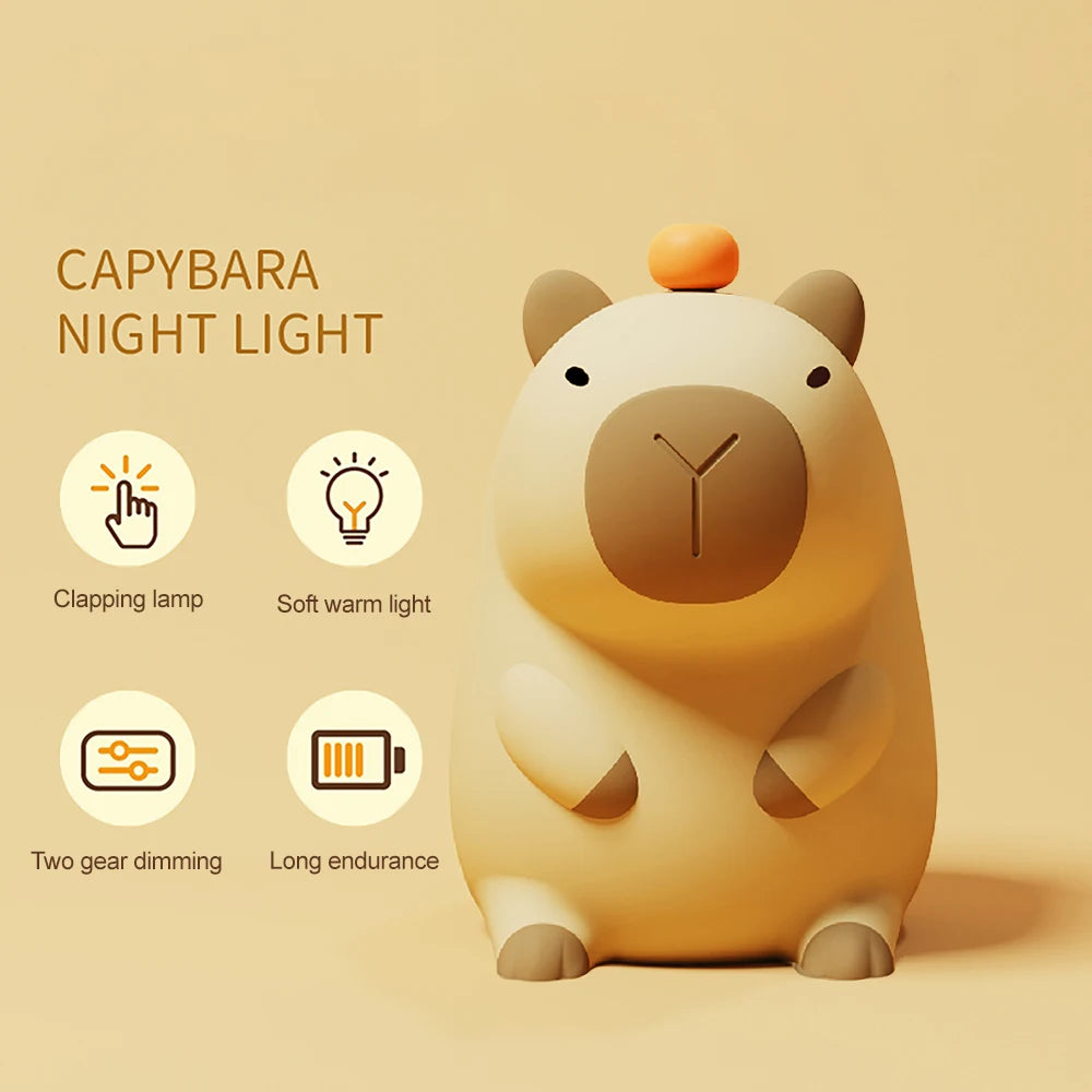 Capybara Night Light-CapyShopp