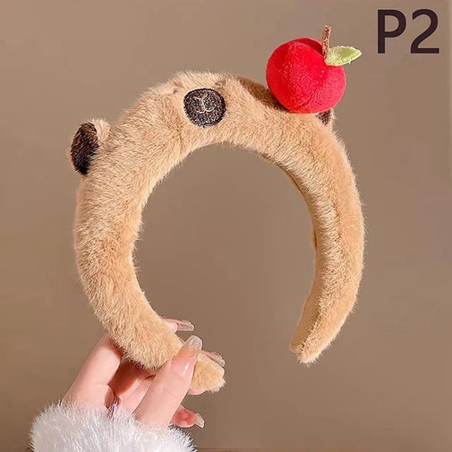 Capybara Plush Headband-CapyShopp