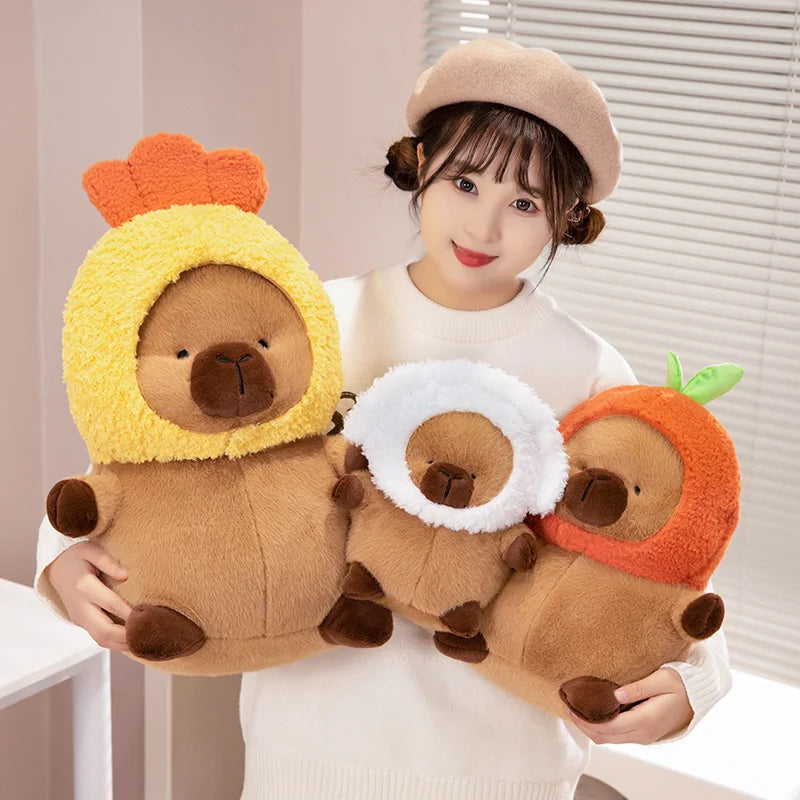 Capybara Cute hat Plush-CapyShopp