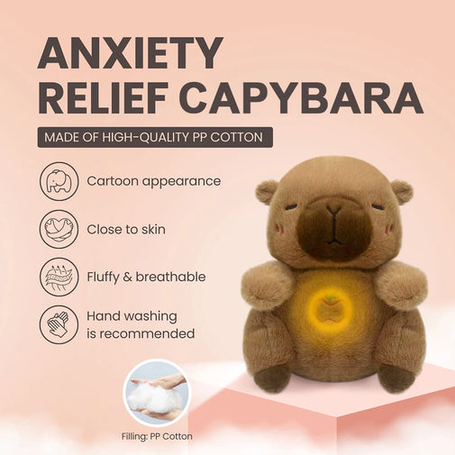 Capybara Calming Buddy Plush-CapyShopp