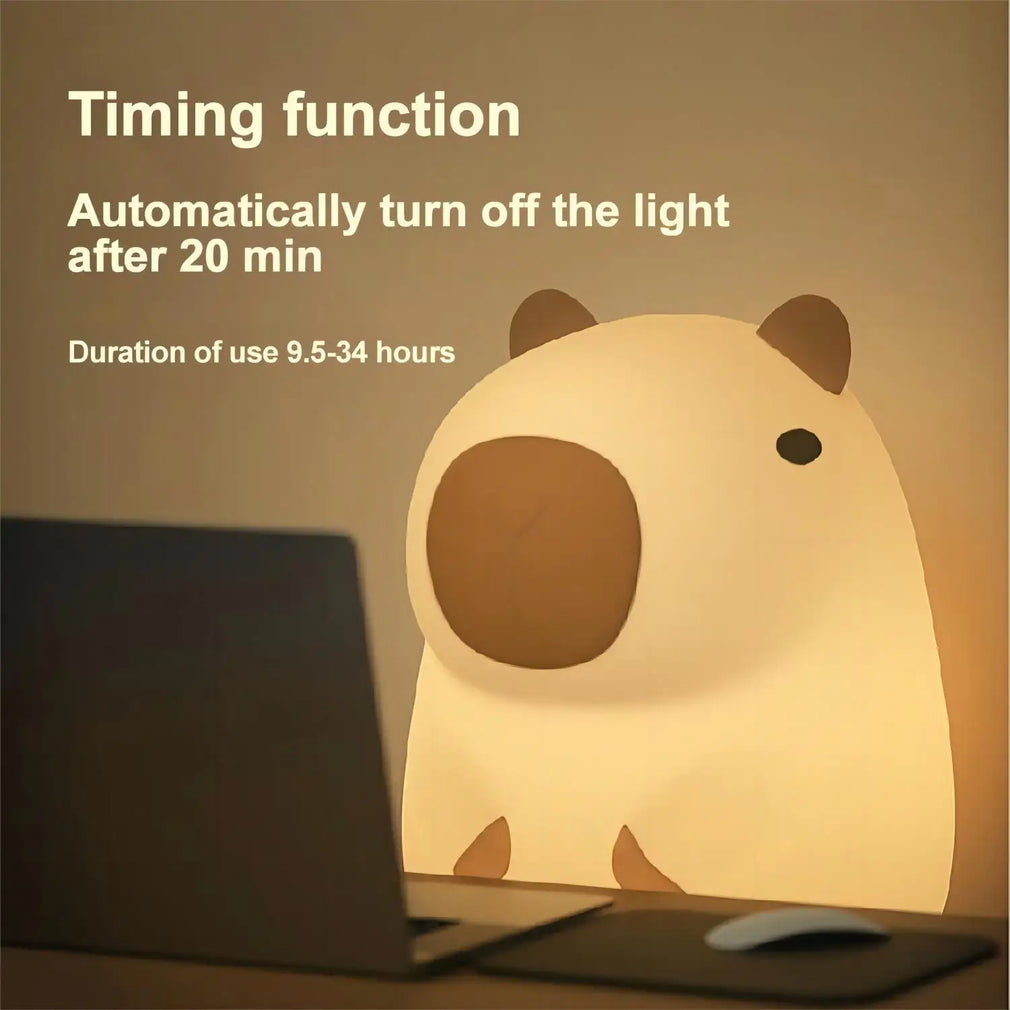 Capybara Night Light-CapyShopp