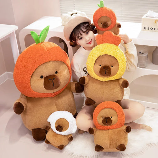 Capybara Cute hat Plush-CapyShopp