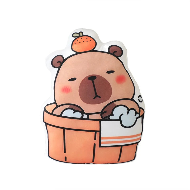 Kawaii Capybara Stuffed Pillow-CapyShopp