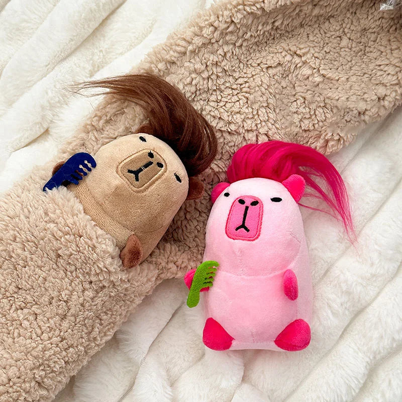 Image of CapyPal Plush Charm: The Perfect Adorable Accessory for Capybara Lovers