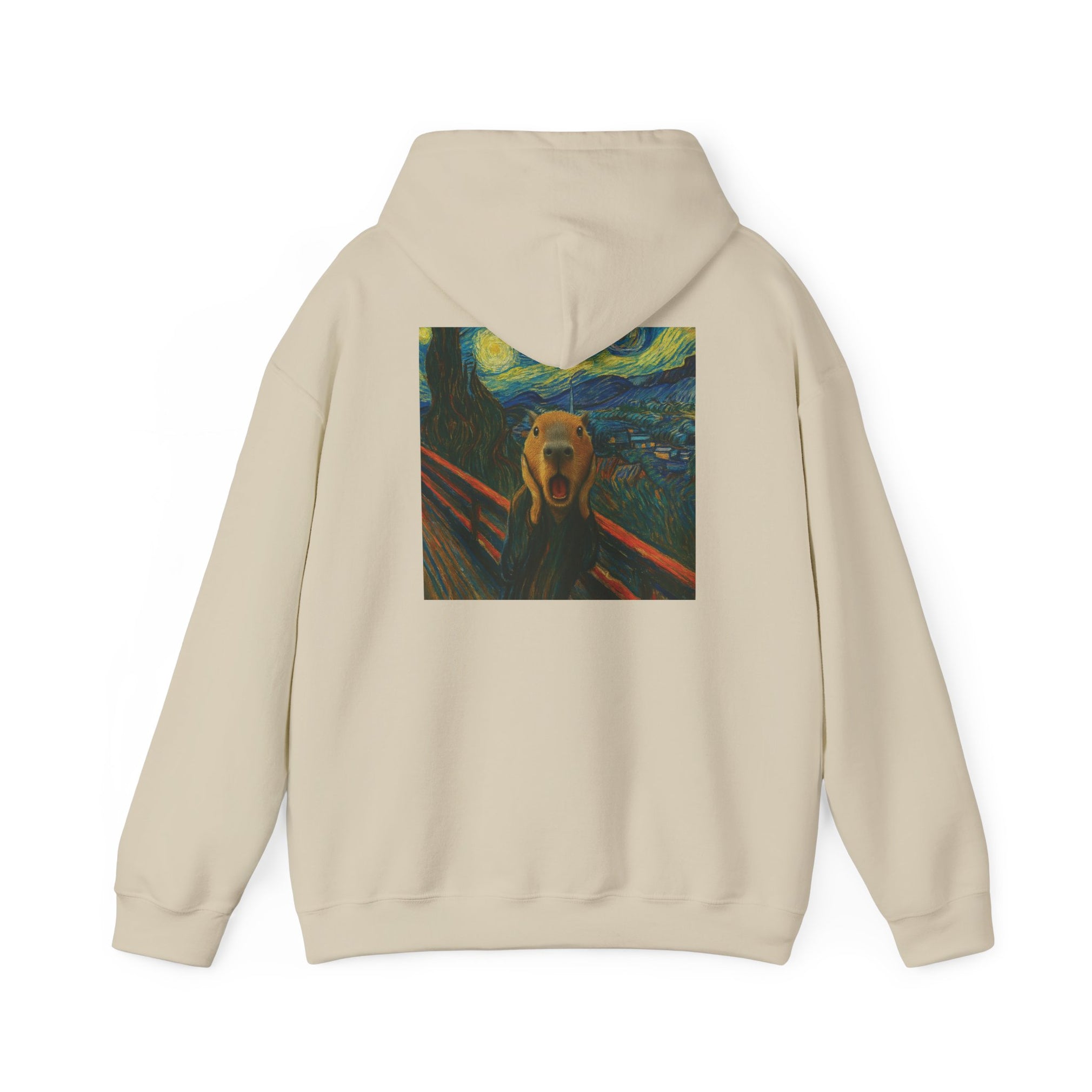"CapyScream" Hooded Sweatshirt