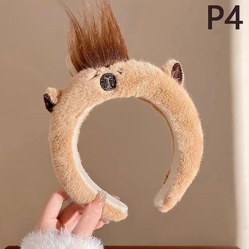 Capybara Plush Headband-CapyShopp