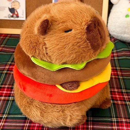 Capybara Burger Plush-CapyShopp