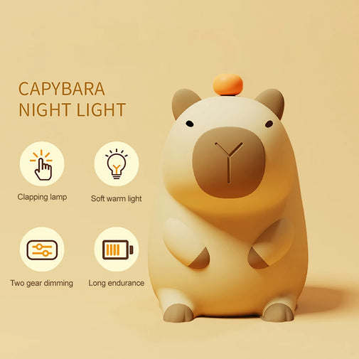 Capybara Night Light-CapyShopp