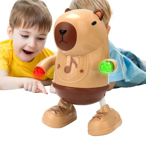 Dancing Capybara Toy with Lights