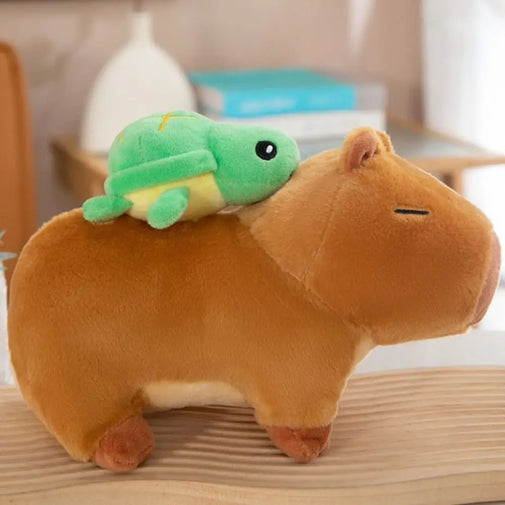 Turtle Buddy Cuddly Capybara Plush-CapyShopp