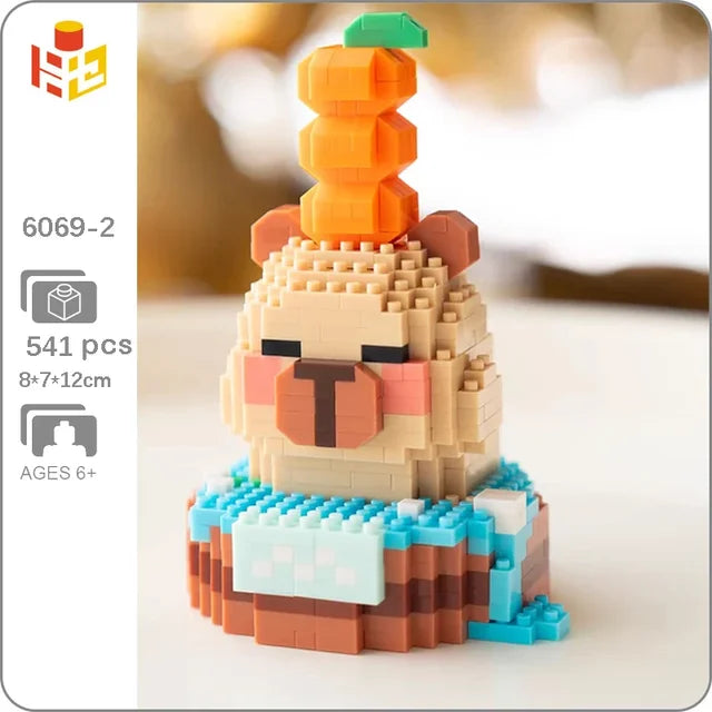 Capybara Craze Mini Block Set-CapyShopp