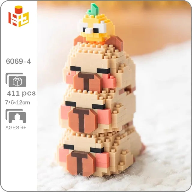 Capybara Craze Mini Block Set-CapyShopp