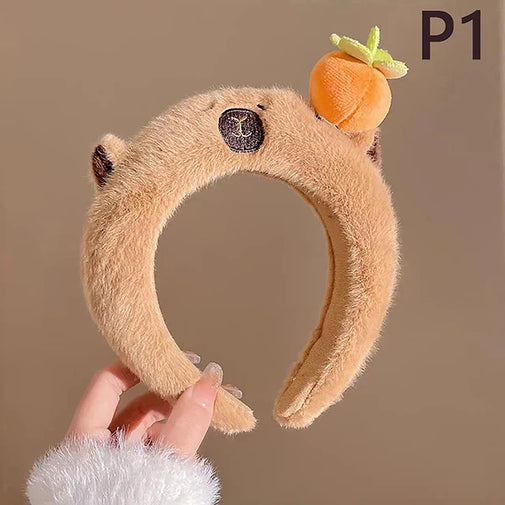 Capybara Plush Headband-CapyShopp