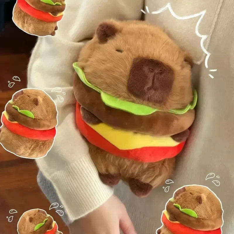 Capybara Burger Plush-CapyShopp