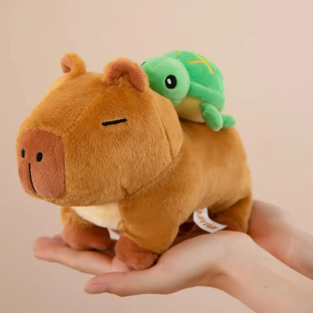 Turtle Buddy Cuddly Capybara Plush-CapyShopp