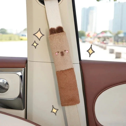 Capybara Plush Car Tissue Holder-CapyShopp